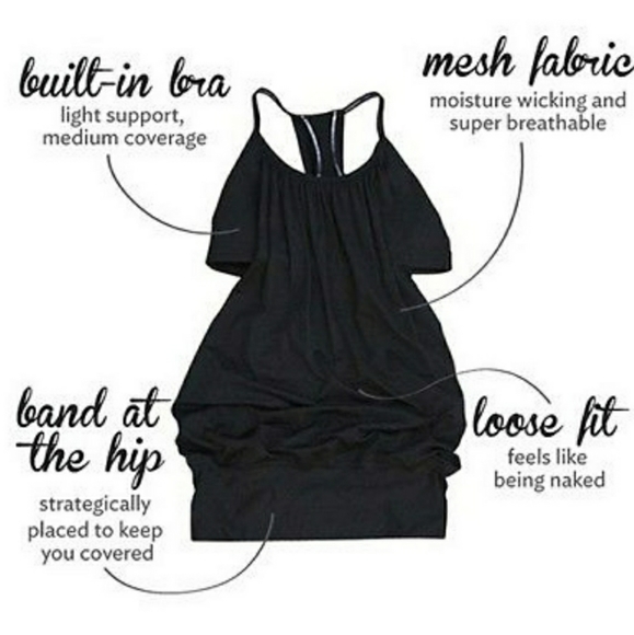 FINAL SALE - Lululemon No Limits Tank - Picture 4 of 4